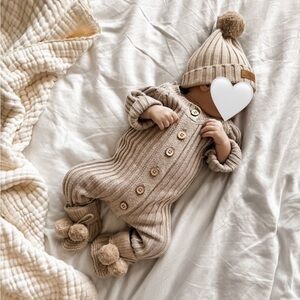 HAT AND BOOTIES ONLY